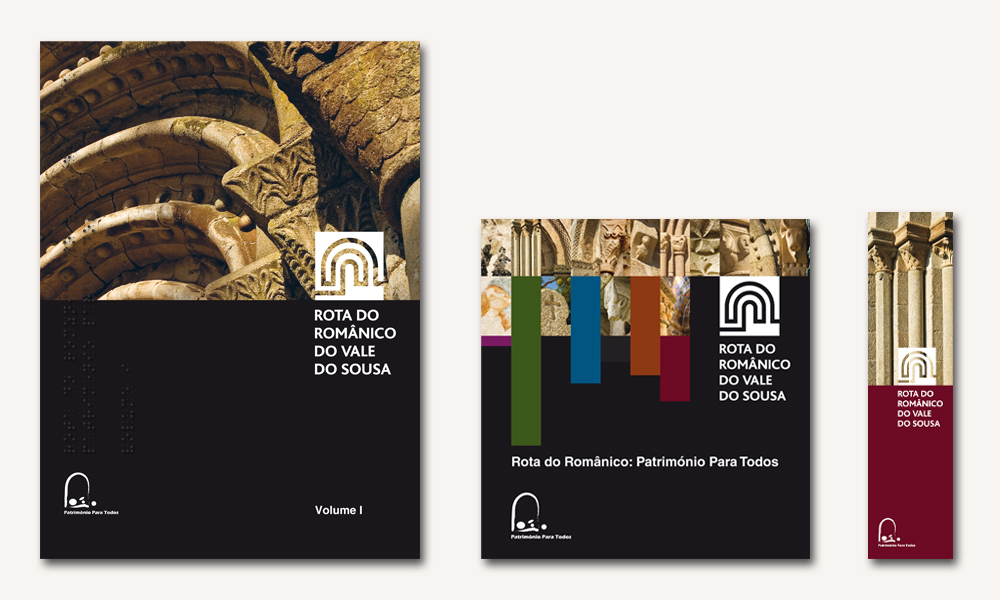 Exemplos de materiais de comunicação produzidos para o projeto.